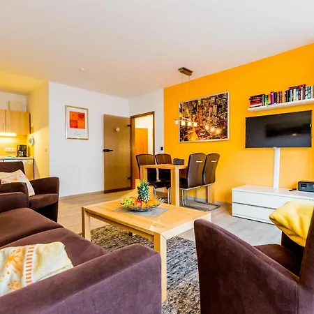 Apartment Residenz Meeresbrandung 9 Mit Meerblick Vom Balkon, Einbaukueche ,2 X Tv